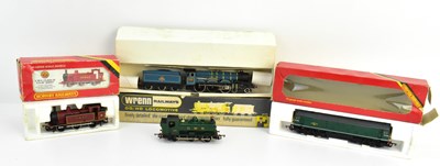Lot 460 - Four OO gauge locomotives and trains...