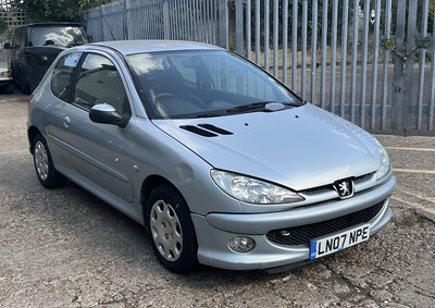 Lot 1001 - PEUGEOT; a 2007 206 Look HDI, registration...