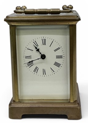 Lot 151 - A late 19th/early 20th century French brass...