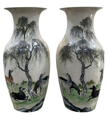 Lot 1059 - A pair of late 19th/early 20th century Chinese...