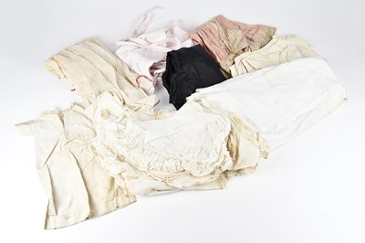 Lot 1457 - A selection of mainly silk and cotton...