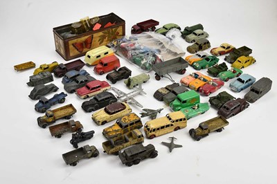 Lot 2028 - A collection of playworn diecast vehicles...