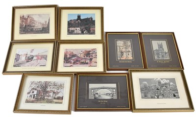 Lot 427 - A collection of Macclesfield silks comprising...