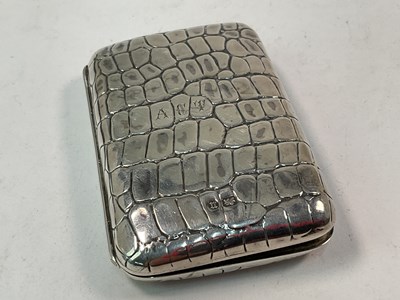 Lot 487 - LAWRENCE EMANUEL; a Victorian hallmarked...