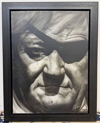 Lot 170 - PAUL KARSLAKE; oil and acrylic on canvas,...
