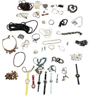 Lot 1428 - A large quantity of assorted costume jewellery...