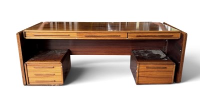 Lot 2 - SVEND DYRLUND; a mid century rosewood 'Santos'...
