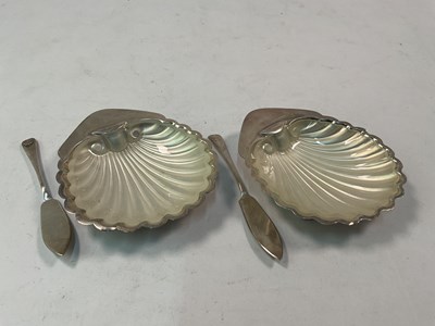 Lot 472 - MARKS & COHEN; a pair of Edward VII hallmarked...
