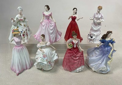 Lot 147 - ROYAL DOULTON; eight figures comprising HN...