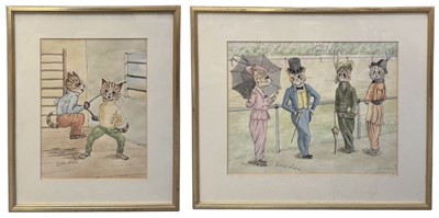 Lot 278 - IN THE MANNER OF LOUIS WILLIAM WAIN (British,...