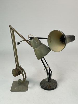 Lot 626 - An Anglepoise desk lamp, together with a...