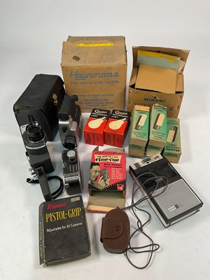 Lot 80 - A quantity of 8mm cine cameras and equipment