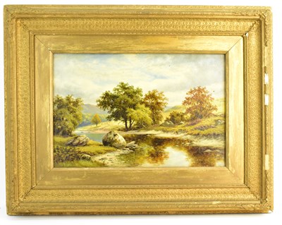 Lot 361 - THOMAS SPINKS (British, 1847-1927); oil on...