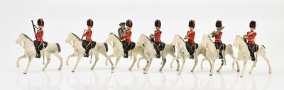 Lot 2136 - BRITAINS; seven painted lead models of...