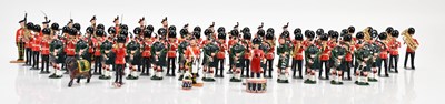 Lot 2108 - A good collection of lead soldiers, including...