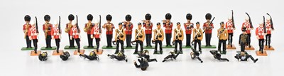 Lot 2106 - A good collection of lead soldiers and...