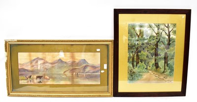 Lot 786 - Eight early/mid-20th century watercolours,...