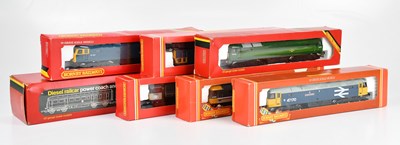 Lot 2225 - HORNBY; seven boxed locomotives, comprising BR...