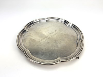 Lot 841 - ATKIN BROTHERS; a George VI hallmarked silver...