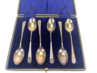 Lot 817 - JOHN BATT & CO LTD; a cased set of Edward VII...