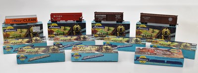 Lot 2245 - ATHEARN; eleven boxed kit model trains and...