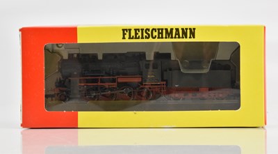 Lot 2256 - FLEISCHMANN; a boxed locomotive and tender, No....