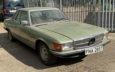 Lot 1000 - MERCEDEZ-BENZ; a barn find 1979 SLC450,...