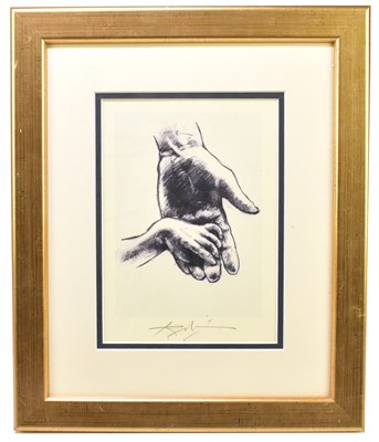 Lot 1384 - HAROLD FRANCIS RILEY BL.D. Litt FRCS (HON) DFA ATC (born 1943); pencil signed Christmas Card