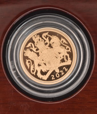 Lot 1465 - THE ROYAL MINT; a cased encapsulated gold...