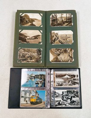 Lot 360 - Two albums of Edwardian/Georgian and later...