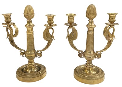 Lot 581 - A pair of late 19th/early 20th century French...