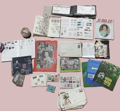 Lot 372 - Two albums of Great Britain stamps, together...
