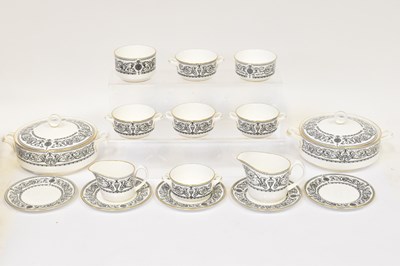 Lot 187 - ROYAL WORCESTER; a Padua part dinner, coffee...