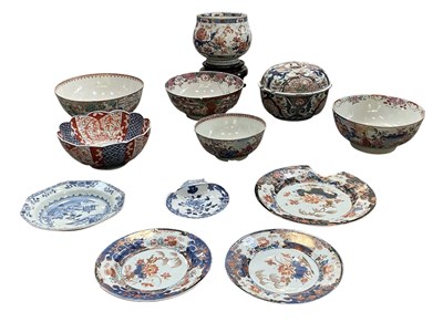 Lot 1054 - Twelve pieces of 19th century and later...
