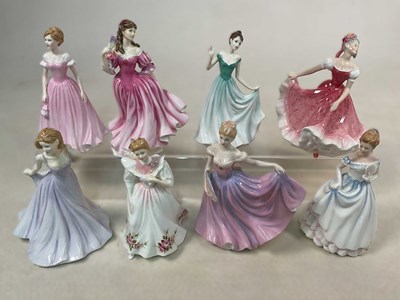 Lot 148 - ROYAL DOULTON; eight figures comprising HN4320...