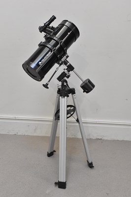 Lot 2202 - CELESTRON; a telescope, height 113cm.