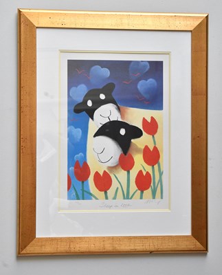 Lot 2359 - MACKENZIE THORPE; a pencil signed limited...