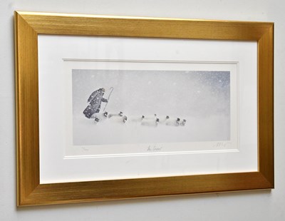 Lot 2360 - MACKENZIE THORPE; a pencil signed limited...