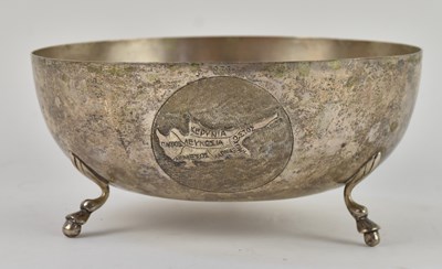Lot 1160 - An early to mid 20th century 830 grade silver...