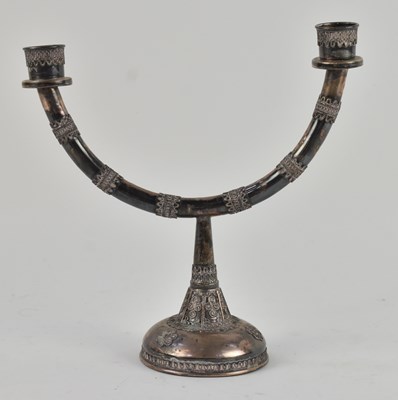 Lot 1161 - An Israeli 925 sterling silver U-shaped...