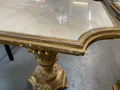 Lot 11 - A pair of reproduction Italian Regency style...