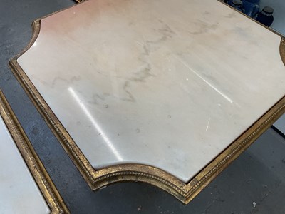 Lot 11 - A pair of reproduction Italian Regency style...
