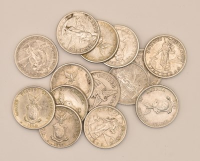 Lot 1531 - Fourteen 20 centavos Filipinas (United States...