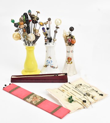 Lot 2062 - An extensive collection of assorted hat pins...