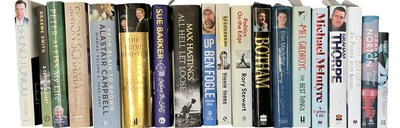 Lot 422 - Nineteen assorted signed books and...