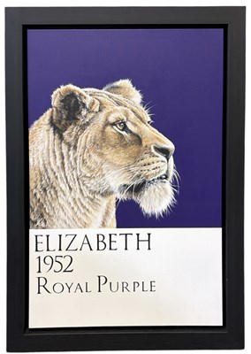 Lot 200 - HAYLEY GOODHEAD; oil and acrylic on canvas,...