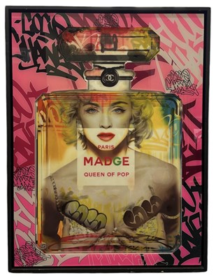 Lot 196 - DAN PEARCE; an original mixed media on board, '...