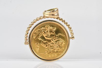 Lot 246 - An Elizabeth II half sovereign, 1986, in...