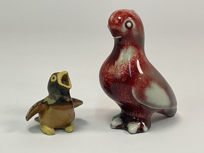 Lot 239 - BING & GRONDAHL; two stoneware models of...