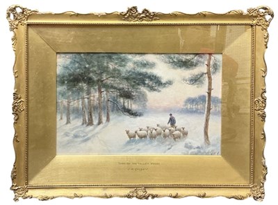 Lot 244 - JAMES WALTER GOZZARD; watercolour, 'Through...
